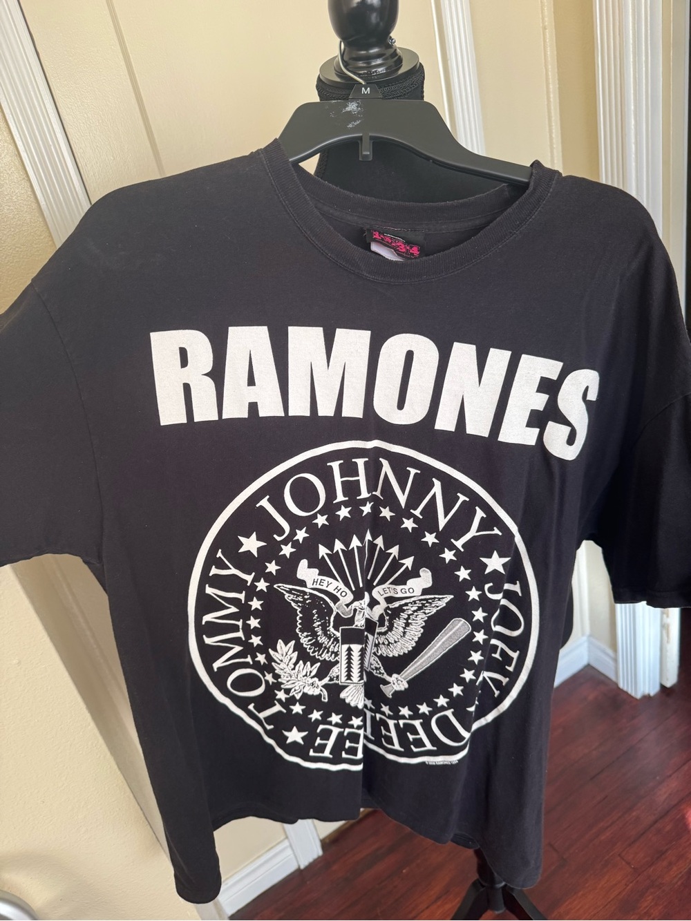 Ramones Graphic Logo Short Sleeve Tee - Black